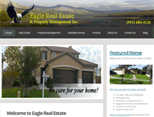 Tablet Screenshot of eaglereinc.com